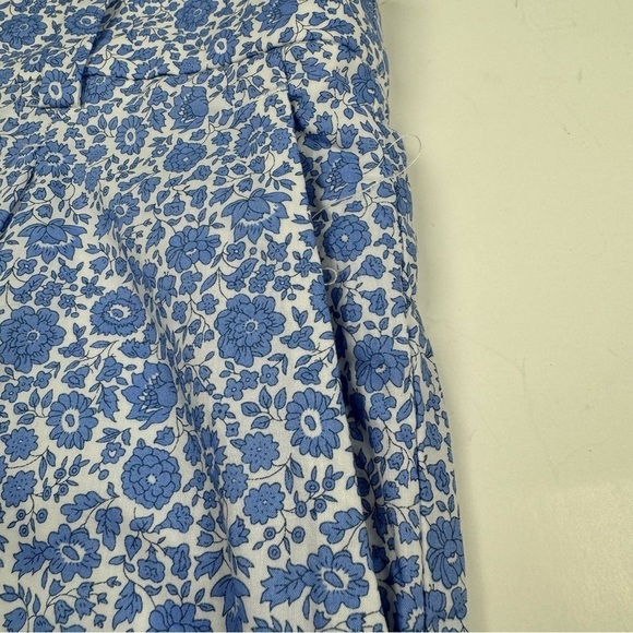 J. Crew Limited Edition Shorts Liberty D’Anjo Coastal Fabric Pleated High-Rise - Picture 5 of 9